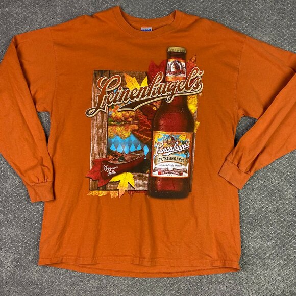 Leinenkugel's Beer Long Sleeve T Shirt Men's XL - Picture 1 of 7